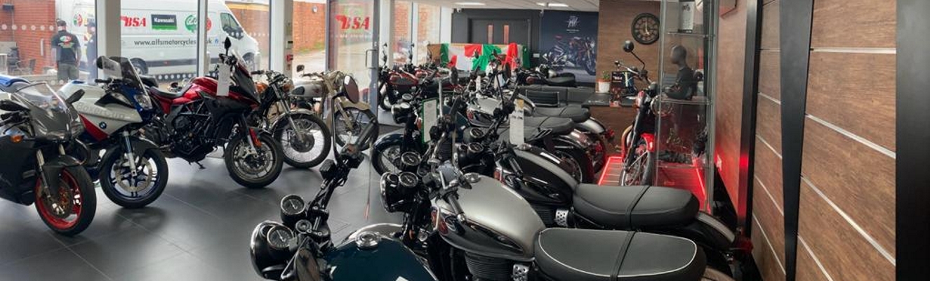 Alf's Motorcycles - Quality Used Motorcycles parts and accessories in Worthing, West Sussex